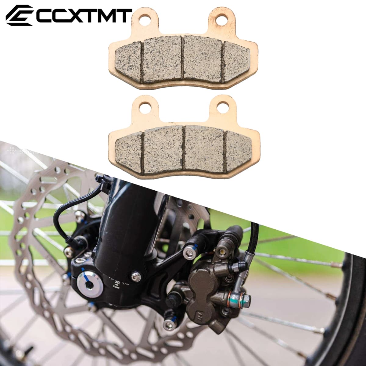 For Surron Ultra Bee Front And Rear Brake Pads OEM Original Copper Based Sintering Electric Bike Motorcycle Enduro Dirt Pit Bike