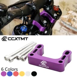For Sur Ron Light Bee X S L1E Segway X160 X260 E Bike Parts CNC 6061 Aluminum 15MM Reinforced Handlebar Height Riser Clamp