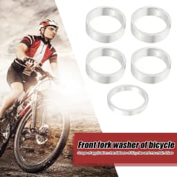 MTB Road Bike Bicycle Headset Stem Aluminum Alloy Washer Spacer Ring Gasket Easily Installation Personal Bicycle Parts