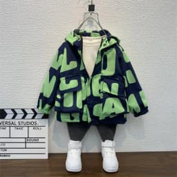 Boys Coat Jacket Outwear Tops Cotton 2023 Fashion Thicken Plus Velvet Winter Autumn Plus Size Overcoat Children's Clothes