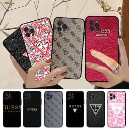 Fashion Brand G-Guess Phone Case For Iphone 17 16 15 16e 14 13 12 11 Pro Max Plus Case Cover Coque