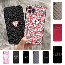 Fashion Brand G-Guess Phone Case For Iphone 17 16 15 16e 14 13 12 11 Pro Max Plus Case Cover Coque