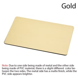 Ultrarayc  NFC Chip Metal Blank Business Name Card Satinless Steel & PVC Hybrid Hidden NFC Access Control Laser Engrave DIY Card