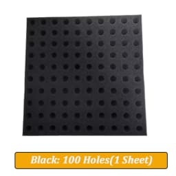 500Pcs Plants Seedling Hydroponic Sponge Squares Household Greenhouse Vegetable Seed Nursery Garden Sponge Soilless Dirt Tool