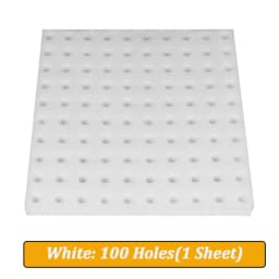 500Pcs Plants Seedling Hydroponic Sponge Squares Household Greenhouse Vegetable Seed Nursery Garden Sponge Soilless Dirt Tool