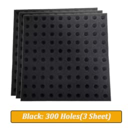 500Pcs Plants Seedling Hydroponic Sponge Squares Household Greenhouse Vegetable Seed Nursery Garden Sponge Soilless Dirt Tool