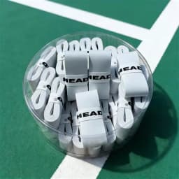 30Pcs HEAD Tennis Overgrip PU HEAD Tennis Racket Overgrip Absorption Grip Badminton Racket Handle Grip Tennis Grip Padel Tape