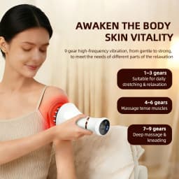 Electric Meridian Brush Vibration GuaSha Body Massager Body Scraping Massage Comb Muscle Relaxing Massager Edema Removal Scraper