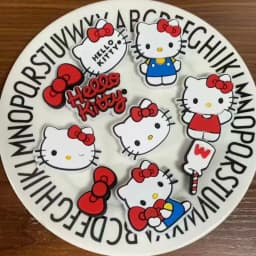 6-50PCS Hello, KT Cat! Shoe Charms For Sandals,Shoe Decoration Accessories Shoe Pins Great Gift For Men Wom