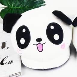 Winter Indoor Panda Women Slippers Ladies Cute Animals Plush Warm Furry Shoes Couple Home Bedroom Fuzzy Slipers Bear Men Sliders