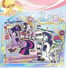 KAYOU Genuine My Little Pony Card 40th Anniversary Limited Friendship Eternal Card Rare SC SGR Cards Toy Gift Princess Card