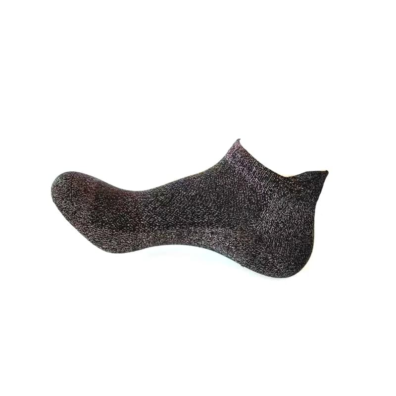 MAXSHARER Grounding Cotton Socks Conductive Silver Fiber Earthing Socks Anti-Bacterial & Moisture Wicking EMF Protection Socks