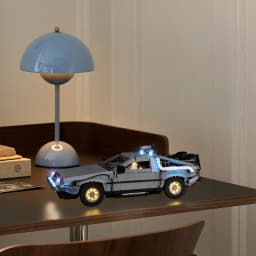 Kyglaring LED Light Kit Suitable for Lego Back to the Future Time Machine 10300 Building Block Decorative Lamp Not Include Model