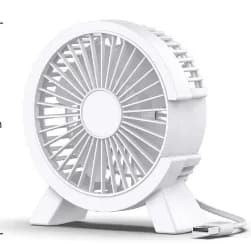 Ultra-Quiet Battery Life of the Small Fan on the Desk of the Office Desk; Large-Volume Plug-In Fan on the Bed of the Small Stud
