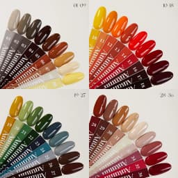 Vendeeni Hot Popular Fall Winter Nail Gel Polish Collection 36color Set TPO HEMA Free OEM High Pigment Autumn Gel Nail Polish