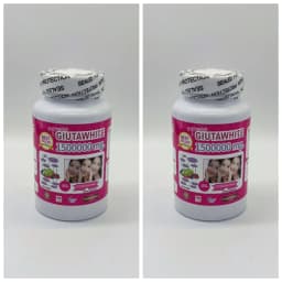 1500000mg Glutathione Capsules with Vitamin C Biotin Zinc Acerola Cherry for Whitening Skin Boost Up Tighten Pore 60 Count