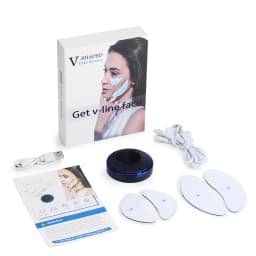 EMS Facial Lifting Massager Face Beauty Machine 8 Modes 19 Levels Rechargeable Face Eye Patch Device for Home Beauty