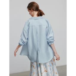 TOYOUTH Women Blouse Shirt 2025 Summer New Lyocell Shirt 8522012