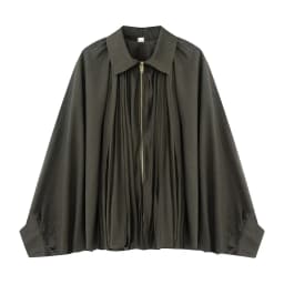 KONDALA High Street Satin Bomber Jackets Women Long Lantern Sleeve Zipper Oversized Jackets Fashion 2025 Autumn Casual Outwears