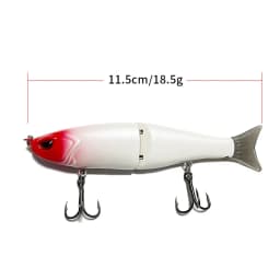 Bionic Fishing Lure 11.5cm 18.5g Swimbait Glide Bait Joint Giant Pike Bass Fishing Lure Catfish Hard Bait Saltwater Fishing Lure