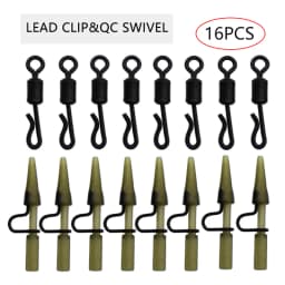 Leader Carp Fishing Hooks Hair Rigs With Braided Line Ready Made Boilies Bait Tied Feeder Group Barbed hook Accessories