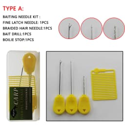 Leader Carp Fishing Hooks Hair Rigs With Braided Line Ready Made Boilies Bait Tied Feeder Group Barbed hook Accessories