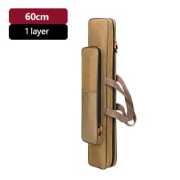 40-80CM Fishing Rod Bag Portable 1200D waterproof Fishing Gear Bag Short Section Single Layer Double Layer Fishing Rod Bag X633G