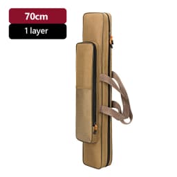 40-80CM Fishing Rod Bag Portable 1200D waterproof Fishing Gear Bag Short Section Single Layer Double Layer Fishing Rod Bag X633G