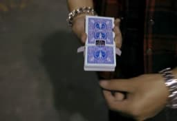 SansMinds Creative Lab ShadeShift Magic Trick Set Professional Close-Up & Street Illusion Props, Bar Card Gimmick for Magicia