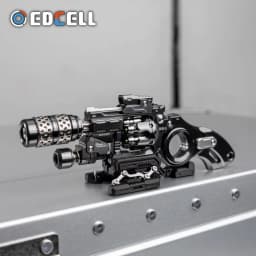 WANWU EDC New Zirconium Alloy Destroyer Electromagnetic Railgun Mechanical Metal Fidget Toy