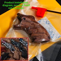 WANWU EDC New Zirconium Alloy Destroyer Electromagnetic Railgun Mechanical Metal Fidget Toy