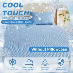 Breathable Cooling Mattress Mat Silky Fiber Fabric Bed Mat Summer Solid Color Cooling Pad Skin-friendly Sleeping Mat Washable