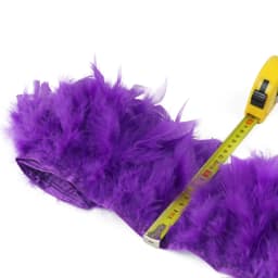 Fluffy Marabou Turkey Feathers Trims DIY Needlework Plumes On Ribbon Wedding Dress Accessories Decorative Feathers For Crafts
