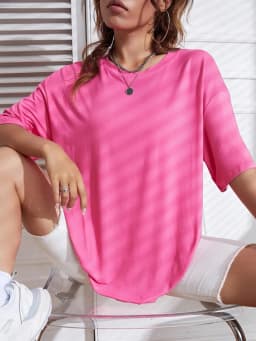 Cotton Solid Color Summer Plus Size T Shirt Women Street Hip Hop T-shirts Loose Casual Short Sleeve Comfortable Fashion Tee Tops