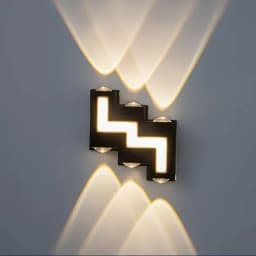 Waterproof IP55 Aluminum LED Wall Lamp AC110 220VLED Modern Outdoor Lights Patio Lights Durable Up and Down Lights Yard Wall Lig