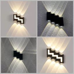 Waterproof IP55 Aluminum LED Wall Lamp AC110 220VLED Modern Outdoor Lights Patio Lights Durable Up and Down Lights Yard Wall Lig