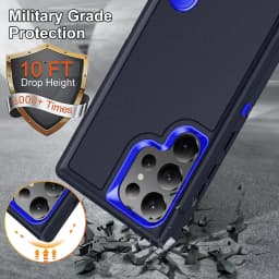 Case For Samsung Galaxy S26 Ultra S25 Edge S24 A17 A56 Heavy Anti-Scratch Rugged Protective Kickstand Full Body Shockproof Cover