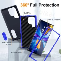 Case For Samsung Galaxy S26 Ultra S25 Edge S24 A17 A56 Heavy Anti-Scratch Rugged Protective Kickstand Full Body Shockproof Cover