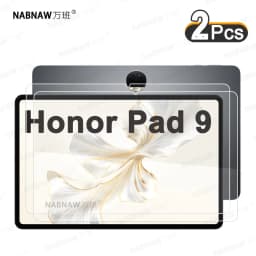2 Pieces HD Scratch Proof Screen Protector Tempered Glass For Honor Pad 9 12.1-inch Honor Tablet 9 Oil-coating Protective Film
