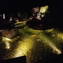 Solar Underwater Submersible Pond Light,Amphibious Solar Spotlight IP68 Outdoor Landscape Lamp Auto ON/Off for Garden