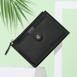 Fashion Women Wallets Leather Female Purse Mini Hasp Solid Multi-Cards Holder Coin Short Wallets Slim Small Wallet Zipper Hasp