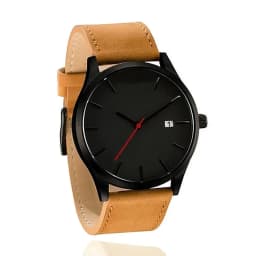 Military Sport Casual Leather Men's Watch Top Brand Fashion Analog Quartz Wristwatch for Man Simple Male Clock Relogio Masculino