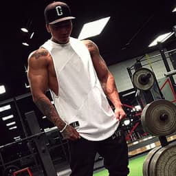 Men's Gym Tank Top Bodybuilding Singlet Fitness Sleeveless Vest Muscle Shirt Casual Cotton Top Workout Sports Vest Men Clothing