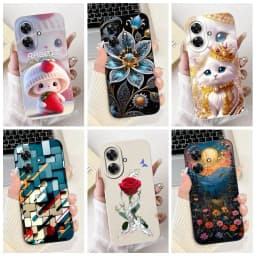 For Realme Note 60 Case RMX3933 Cool Machine Fashion Painted Cover Soft TPU Phone Case For Realme Note 60X Note60 Narzo N61 Bags