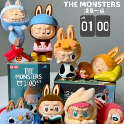 NEW POP MART LABUBU THE MONSTERS 1:00 A.M. Series Mystery Box Kawaii Anime Figure Doll Trendy Toy Desktop Decoration Model Gift