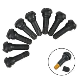 10 Pcs Tubeless Tire Valve Stems for Cars Vacuum TR413 Valve with Core Included for Passenger Cars