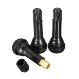 10 Pcs Tubeless Tire Valve Stems for Cars Vacuum TR413 Valve with Core Included for Passenger Cars