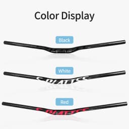 3K Carbon Fiber Handle Bar for Mountain Bike, Riser Bar, 720mm, Road Bike Handle Bar, Ultralight T700 Black, H002A272