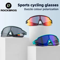 ROCKBROS Bicycle Glasses Polarized Lens Men Women Bike Glasses Eyewear Goggles UV400 Outdoor Sports MTB Road Cycling Sunglasses