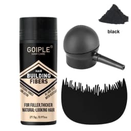GOIPLE Professional Hair Building Fibers Powder Waterproof Long Lasting Unisex Natural Thickening Hair Anti-loss Fiber Products